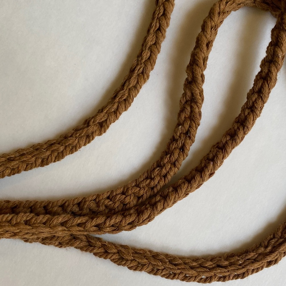 Handmade Crochet Shoulder Bag - Picture 5 of 8